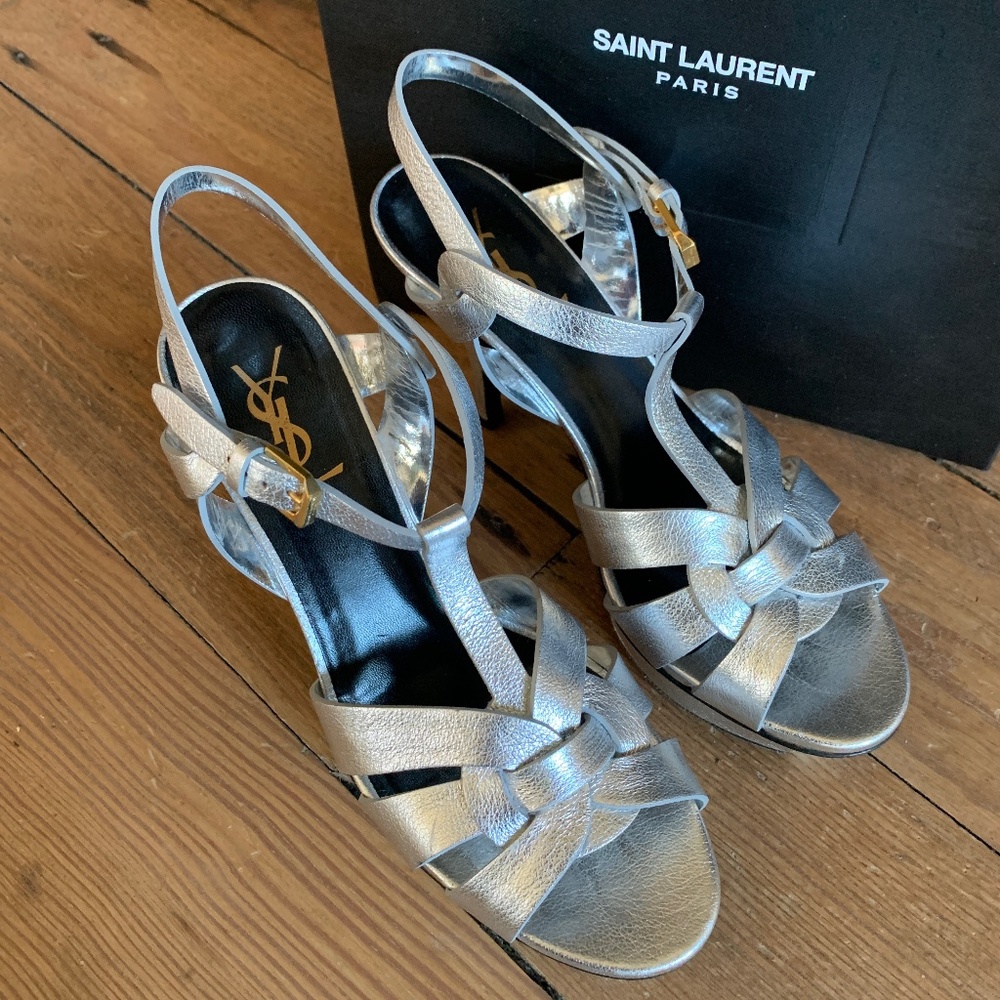 YSL | Tribute 75 Platform Sandals